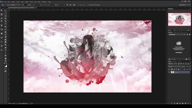 How to get Oil Paint in Photoshop CC 2014/2015 Tutorial - TheRyDesigns смотреть онлайн