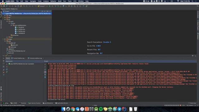 Tomcat server setup and API Endpoints. смотреть онлайн