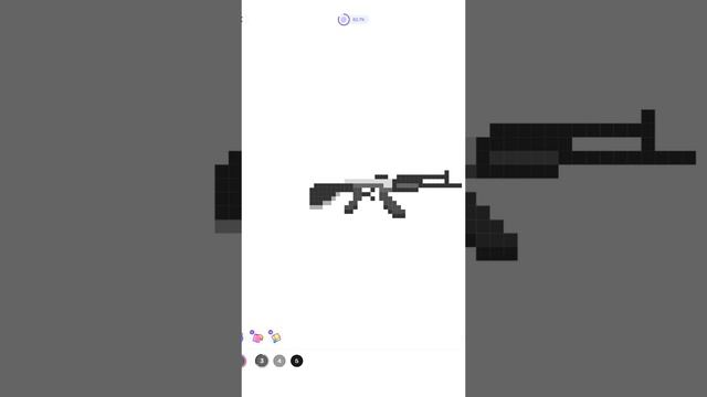 Рисую автомат в No.pix смотреть онлайн