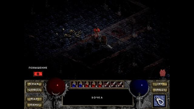 Diablo 1 - Прохождение - Part 1 - Маг, Без смертей [1 Уровень] смотреть онлайн