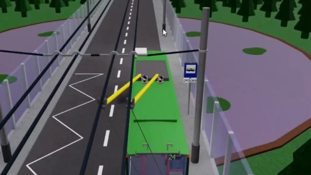 Roblox Nid's Buses & Trams | Timelapse | Linka 24 - Górka Narodowa смотреть онлайн