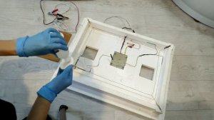 Подготовка инкубатора " Птичка-100" перед закладкой яиц.