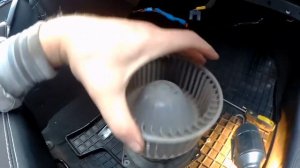 Ремонт моторчика печки Chevrolet Aveo