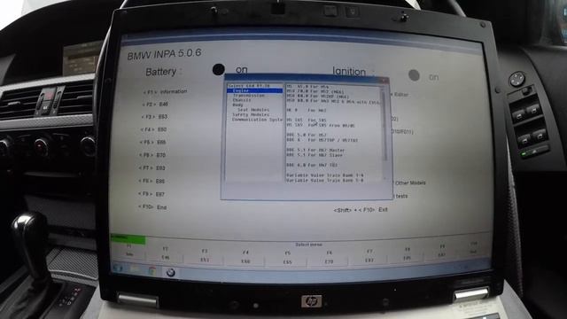Bmw How To Use Inpa Bmw Walkthrough How To Use Inpa To Read Errors And Activate All Features on Car смотреть онлайн