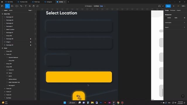 Figma Mobile App Design Tutorial of Taxi App | UI UX Design Tutorial смотреть онлайн