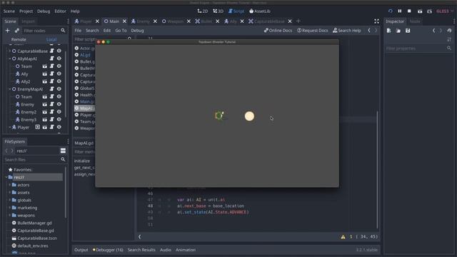 Godot Top-down Shooter Tutorial - Part 14 (Advance AI Pt. 2) смотреть онлайн