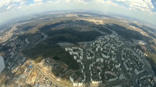 Moscow Mitino 1000m walkera x350pro + SJ5000+ plus смотреть онлайн