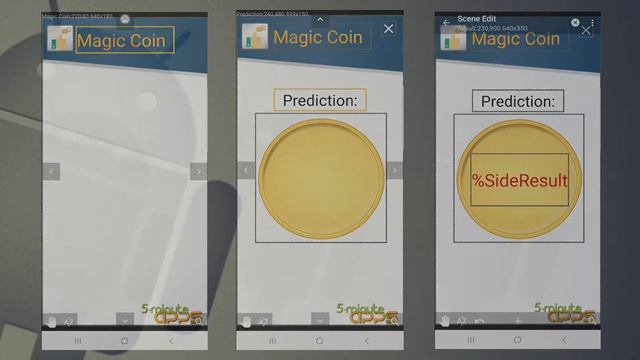 Tutorial How to make app with android phone using tasker | Example app: Magic Coin смотреть онлайн