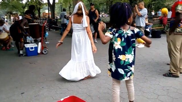 Африканский барабан + танец. Нью Йорк, Сентрал парк