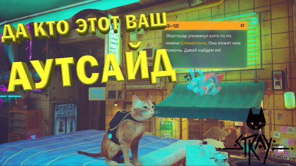 ВНИКАЮ в СЮЖЕТ Stray