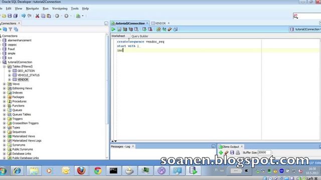 SOA Suite Tutorial 2 Part 8 Using SQLDeveloper смотреть онлайн