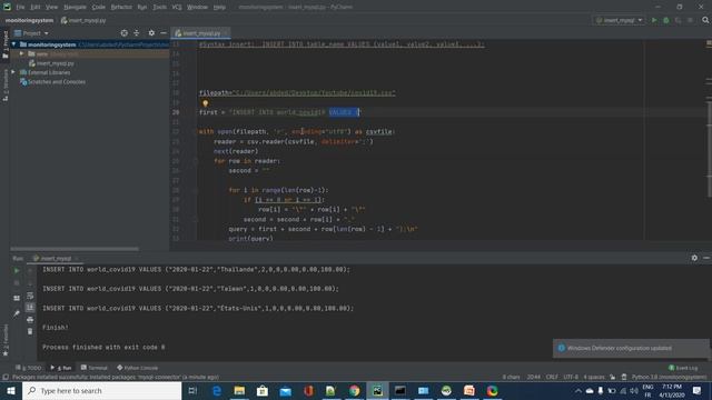 Part3: Python (Monitoring System using Python MySQL Grafana) смотреть онлайн