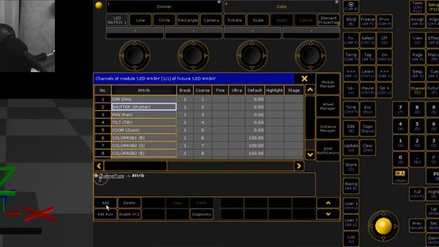 GrandMA2 | Fixture Editor - Как создать свой прибор смотреть онлайн