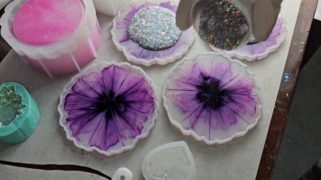 making resin flowers fast and easy смотреть онлайн
