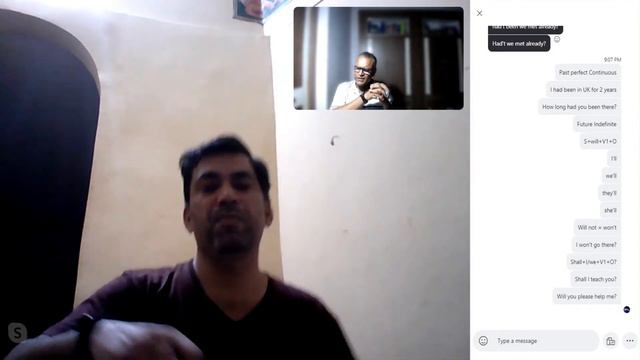 Learn Future Tense -Future Continuous With An Indian teacher On Skype! смотреть онлайн