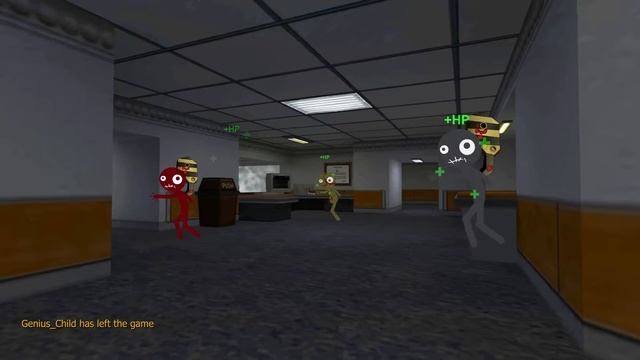 Counter-Strike 1.6 - cs_office (Zombie Server) - Animation смотреть онлайн