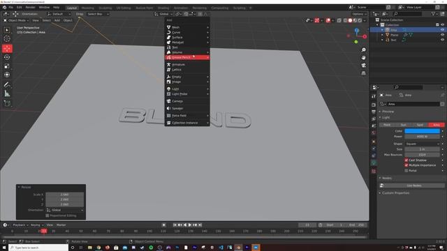 Easy Cinematic Text Animation in Blender (Blender tutorial) смотреть онлайн