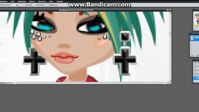 Обработка аватара в Photoshop Online(Для новичков^^) смотреть онлайн