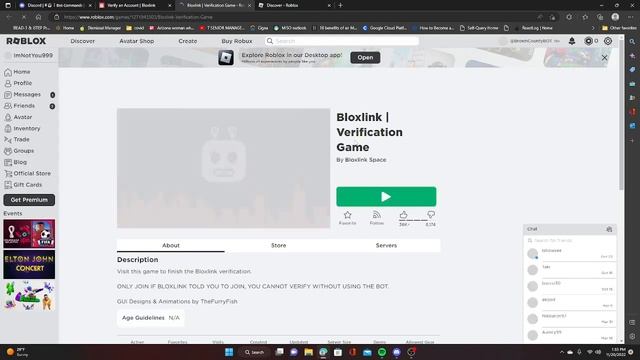 How to verify with Bloxlink on Discord and link your Roblox account. смотреть онлайн