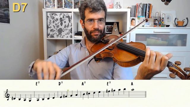 Jazz Violin Lesson - Scales And Arpeggios - The 12-bar Blues