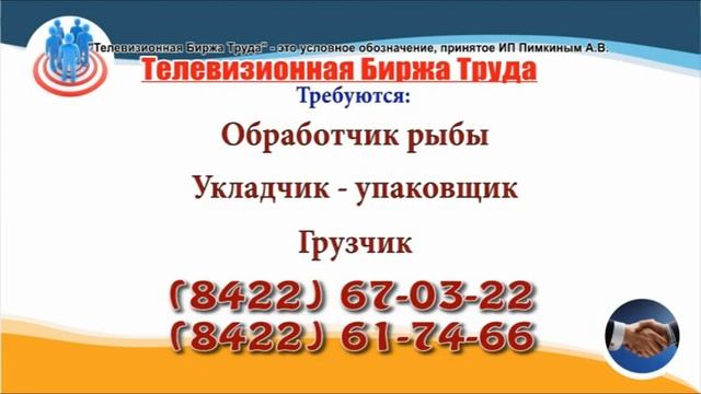 29 01 21 РАБОТА В УЛЬЯНОВСКЕ Телевизионная Биржа Труда 11 смотреть онлайн