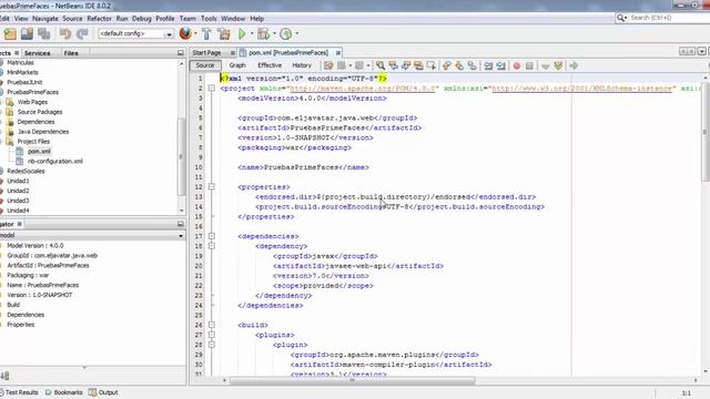 Como Crear un Proyecto Java Server Faces con PrimeFaces, Netbeans y Maven смотреть онлайн
