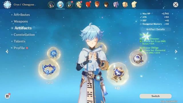 AMAZING 4 STAR TEAM WITH NEW CRYO SET! Kaeya & Chongyun Crazy DPS - Guide/Showcase | Genshin Impact смотреть онлайн