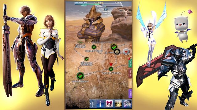 Mobius Final Fantasy OST Ishtar Desert Theme ( Glaring Sun ~ Ishtar Desert ) смотреть онлайн