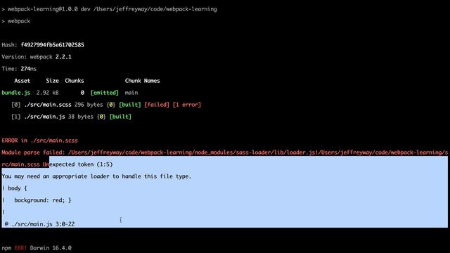 07 Sass Compilation смотреть онлайн