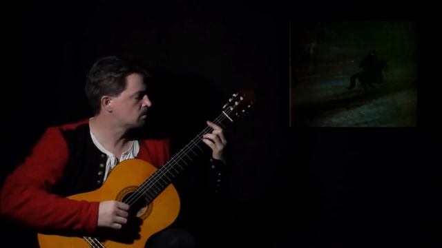 Мелодия "Собака Баскервилей" на гитаре/ Hound of the Baskervilles смотреть онлайн