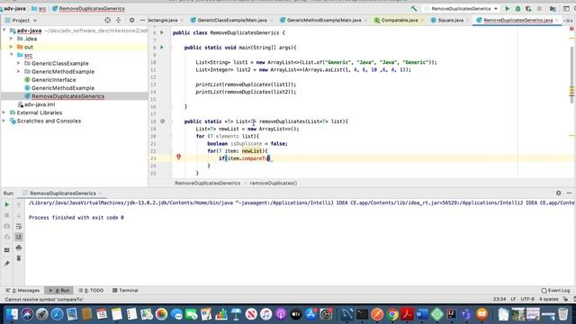 Generic Method in Java to remove duplicates from the List смотреть онлайн