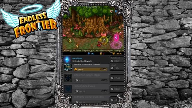 ? СКАМАЗНО МОБИЛНО RPG ИЛИ COOKIE CLICKER ?! - Endless Frontier смотреть онлайн