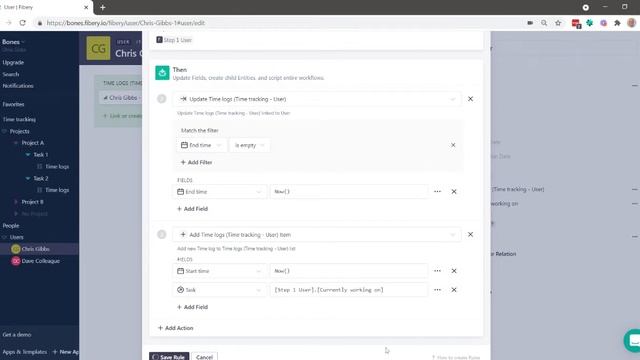 Time logging in Fibery смотреть онлайн