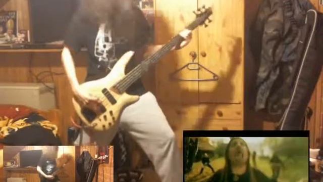 Eluveitie - Thousandfold Bass and Guitar Cover смотреть онлайн