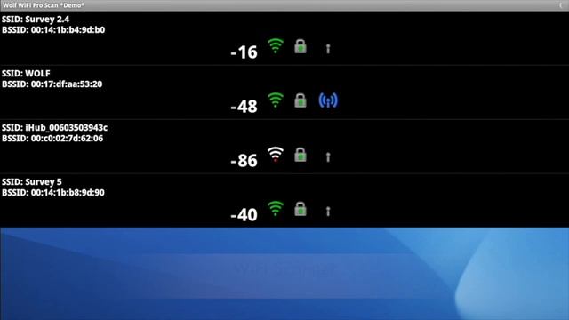 Wolf WiFi Pro 1.4 for Android - Mobile Site survey, WiFi Analyzer and Heatmapper App смотреть онлайн