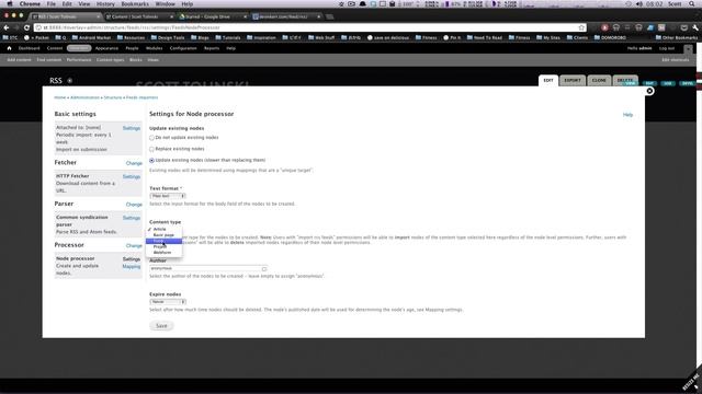 Drupal 7 Tutorials #48 - Using Feeds to Create Content From RSS Feeds смотреть онлайн