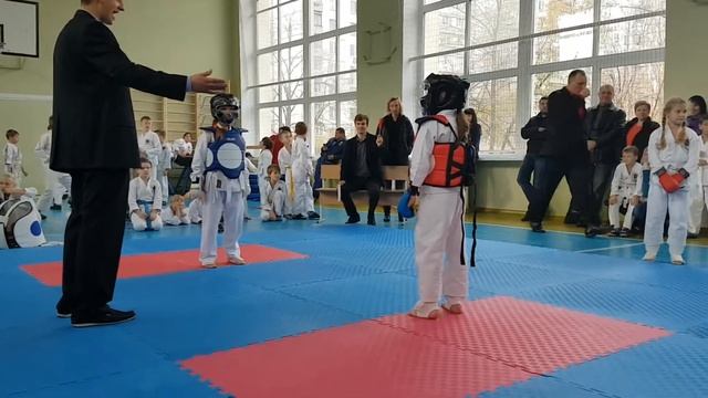 Буси-до, осень 2016, кумите, девочки 7 лет смотреть онлайн