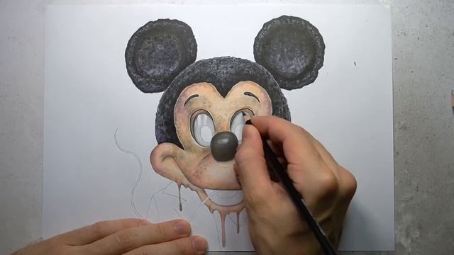 HORROR Artist vs DISNEY Creepypasta (Story + Drawing) смотреть онлайн
