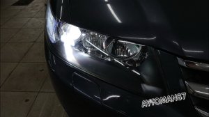 Решаем проблему плохого света фар Honda Accord 7. Замена линз на светодиодные Bi Led модули.
