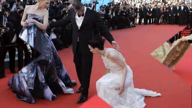 Celebrities react to the Cannes high heel row смотреть онлайн