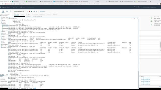 VMware vSphere 6.7U3 Cloud Native Storage (CNS) demo смотреть онлайн