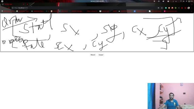 Skribble Project| Live Canvas | How to make a live canvas using web sockets? смотреть онлайн