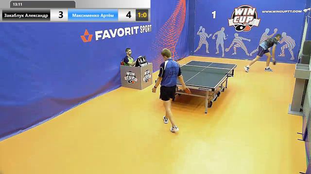 Закаблук Александр 3-0 Максименко Артём Турнир WinCup 1 ЗАЛ 20.06.2019 смотреть онлайн