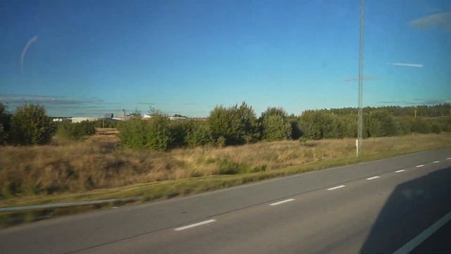 Sweden, Sigtuna, Bus 583 Ride From Märsta Station To Arlanda Airport