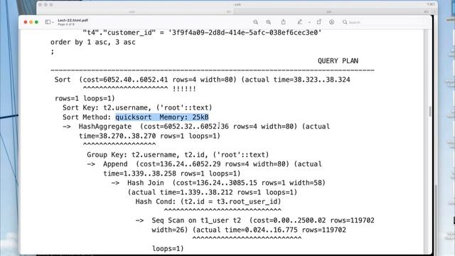 4280 L22 pt1 query performance смотреть онлайн