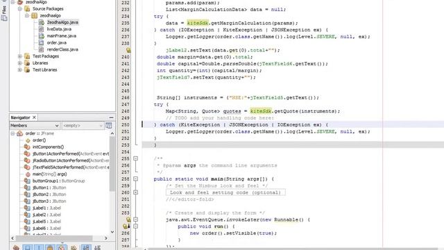 Zerodha Algo Trading. How to Place Order Using Java? Part 1. смотреть онлайн