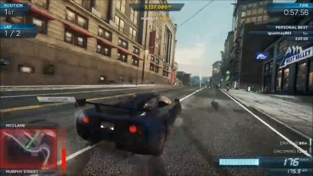 Need for Speed Most Wanted: McLaren F1 Turbulence смотреть онлайн