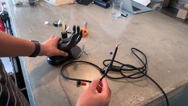 The EASY way to add a plug to a sconce or hard-wired light | DIY Tutorial смотреть онлайн