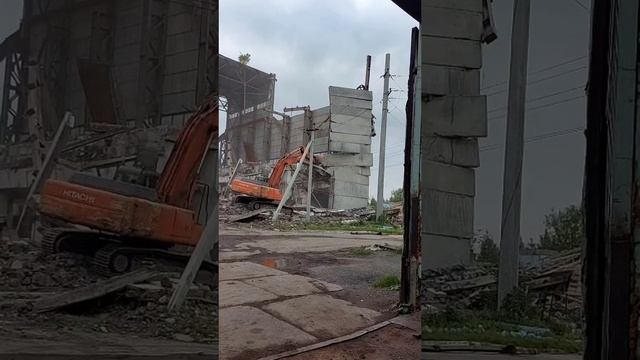 Снос цехов ИМЗ 3 часть