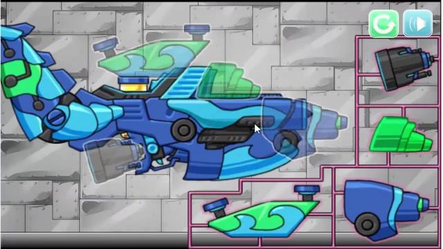Dino Robot - Plesiosaur\ Игра Дино Робот (Робот Динозавр) Плезиозавр\ Серия 5 смотреть онлайн